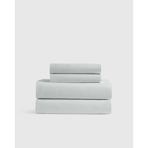 Classic Organic Percale Sheet Set in Mist