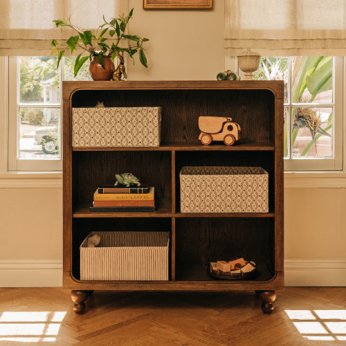 babyletto Astre Assembled Bookcase by Nate Berkus - Toffee