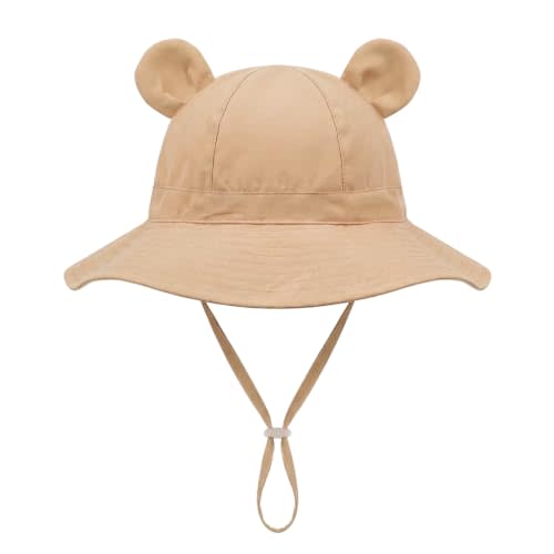 Toddler Sun Hat 0-6-36 Months Baby Bucket Hat 3-8Y Girls Boys Kids Sun Hat Infant Newborn Sun Hat