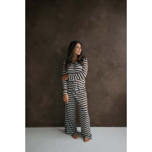 Women's Bamboo Button Up Lounge Set | Garrett