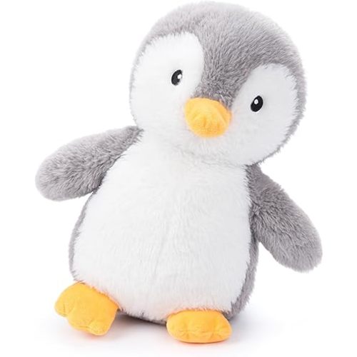King Penguin Stuffed Animals with Embroidered Eyes, Baby Penguin Plush Toys for Boy Girl Kids Birthday Christmas Bedtime Gifts, 12 inches