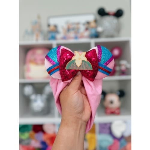 Mulan Minnie Ears (Small, Stretchy Headband)