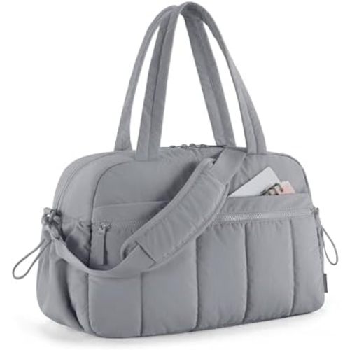 BAGSMART Gym Bag for Women, Duffle Bag for Travel with Wet Pocket, Lightweight Carry on Weekender Duffel, Water Resistant