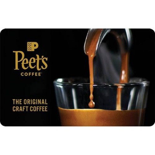 Peet's Coffee $25 Gift Card