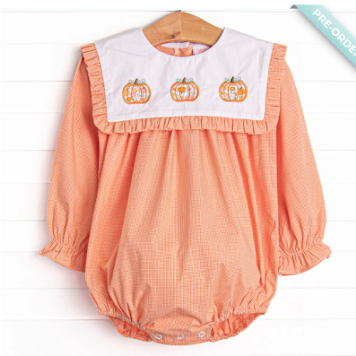 Homeland Harvest Applique Bubble, Orange – Stitchy Fish