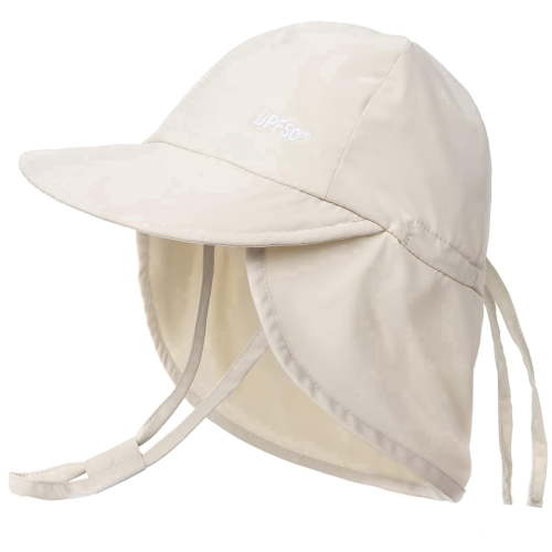 FURTALK Baby Sun Hat with Neck Flap UPF 50+ Adjustable Baby Boys Girls Summer Beach Hat for Traveling Swim Hat