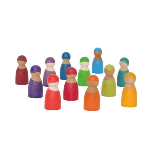 Wooden peg dolls