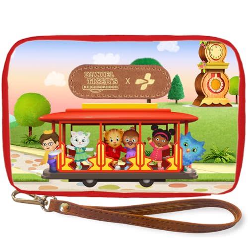KeepGoing Daniel Tiger’s Travel First Aid Kit for Kids – 130 Pc. for Car, Home, Purse, Diaper Bag & Backpack with Latex-Free Bandages - Mini First Aid Kit Travel Size TSA-Approved