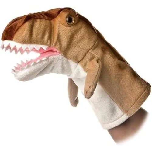 Aurora Hand Puppet 8" T-Rex Dino Interactive Stuffed Animal