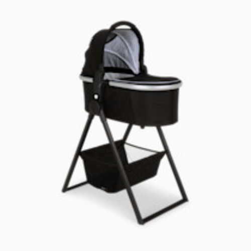 Mockingbird Bassinet + Bassinet Stand Bundle - Black