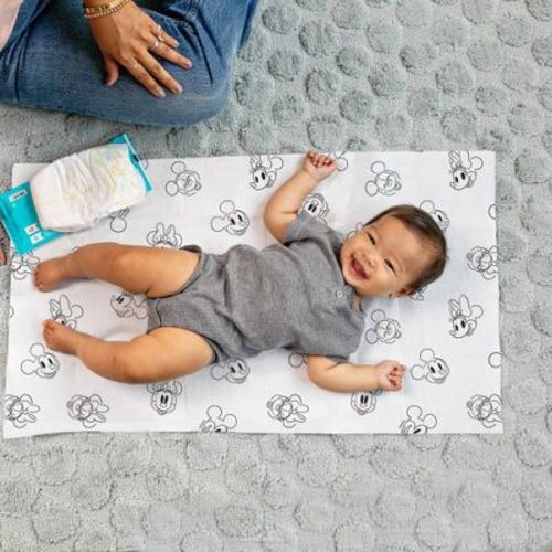 Disney Baby by J.L. Childress Disposable Changing Pads - 24pk: Patterned Figures, Travel Essentials