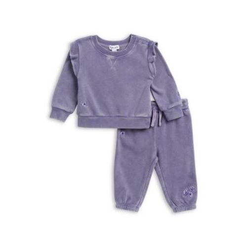 Girls' Floral Haze Sweatshirt & Pants Set - Baby
