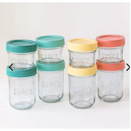 Breastmilk Storage Jar Set – Mason Bottle