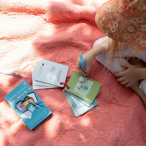 Mysteries of the Rosary Water Reveal Cards - Shining Light Dolls