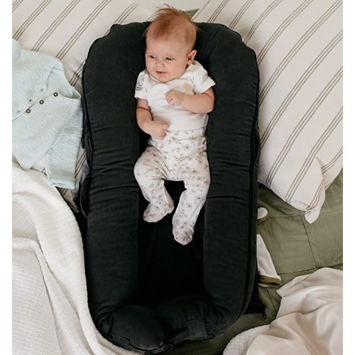 Lounger Cover by Sofia Amber – Cover ONLY for DockAToT and Sleepyhead Deluxe + Docks - Baby nest Sleep Pod Replacement Extra Cover - Emerald