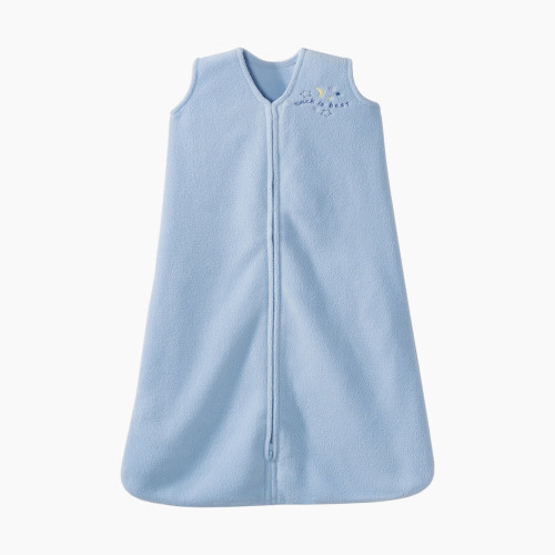 Halo SleepSack Wearable Blanket (Micro-Fleece) - Blue, Medium