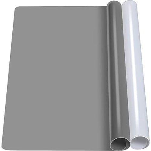 Silicone Playdough Mats | Dark Gray & Clear