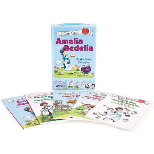 Amelia Bedelia 5-Book I Can Read Box Set #1: Amelia Bedelia Hit the Books (I Can Read Level 2)