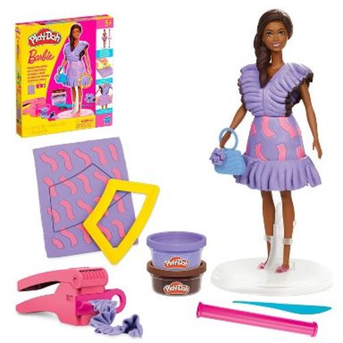 Play-Doh Barbie Fashionista Ruffles Designer Doll Set