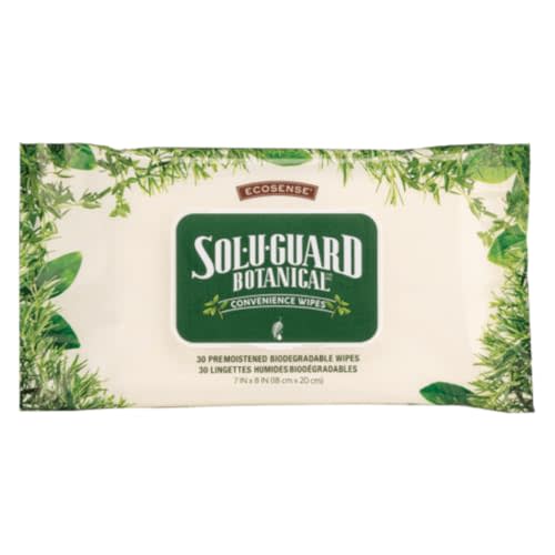 Sol-U-Guard Botanical Convenience Wipes - Your On-The-Go Solution for Cleanliness