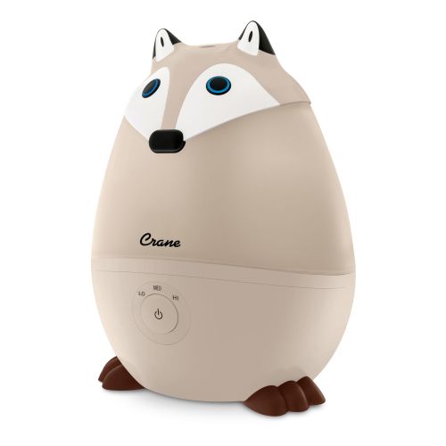 Mini-Adorable Red Fox 0.5 Gal. Baby Humidifier, Cool Mist with Aroma Tray & Night Light