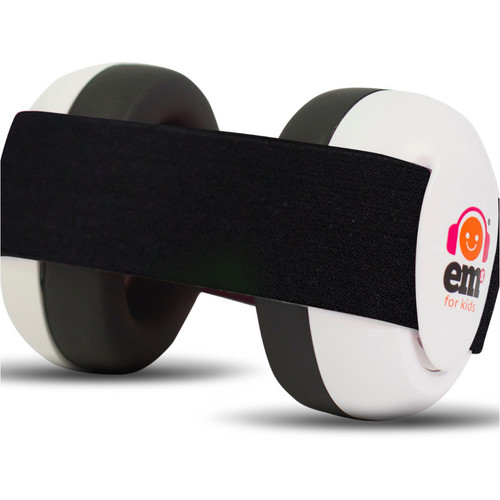 Baby Earmuffs - White with Headband