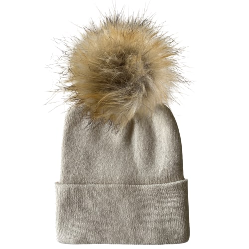 Baby's First Hat®, Sand Fur Pom