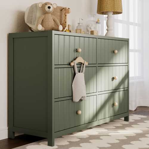 Graco Teddi 6 Drawer Double Dresser | Ashley