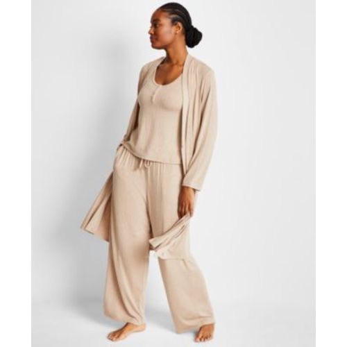 Women's Pointelle Long Open-Front Wrap, Exclusively at Macy's