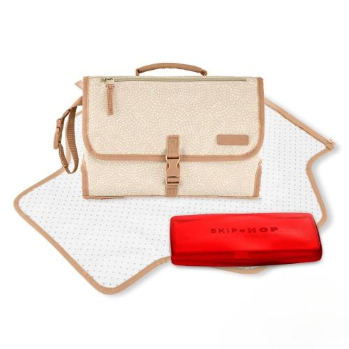 Skip Hop - Pronto Signature Changing Station - Beige Swirl Dot