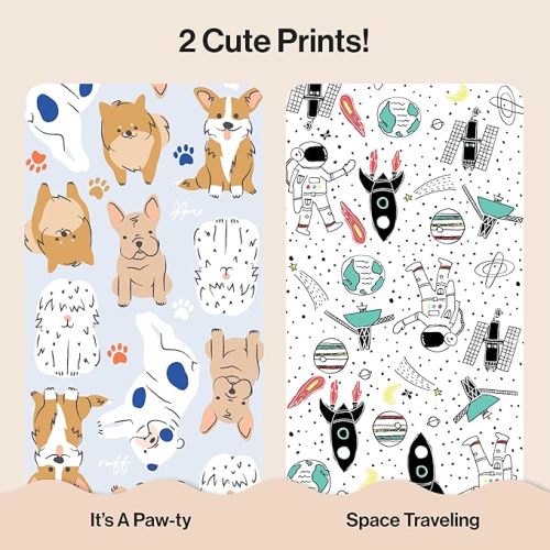 The Honest Company Clean Conscious Diapers for Delicate Skin | Up to 100% Leakproof | Hypoallergenic, Fragrance Free | Gender Neutral | Club Box, Size 3 (16-28 lbs), 62 Count (Prints May Vary)