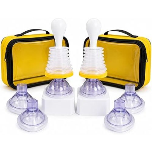 Life Vac Portable Suction Rescue Device Travel Kit 2 Pack