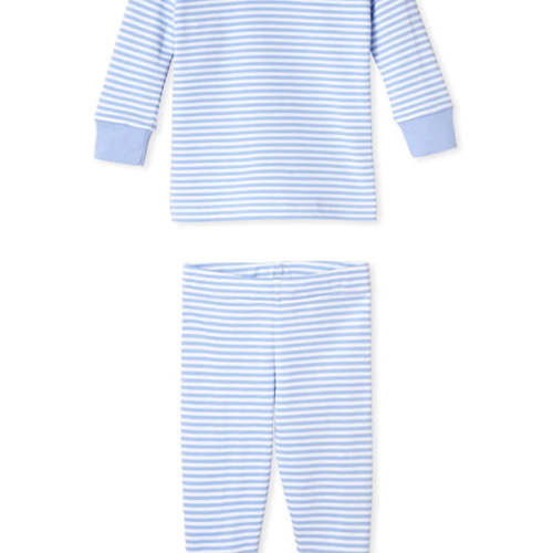 LAKE | Pima Cotton Pajamas | Baby Long-Long Set | Hydrangea