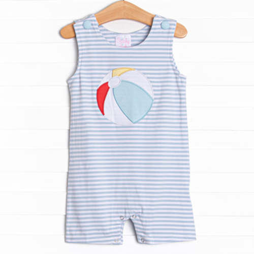 Beach Ball Applique Jon Jon, Blue – Stitchy Fish