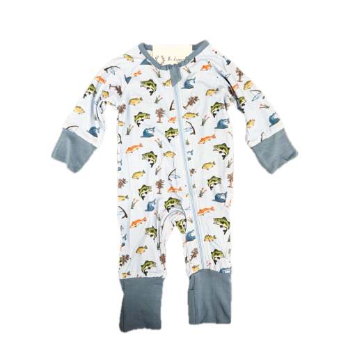 Blue Fish Bamboo Sleeper