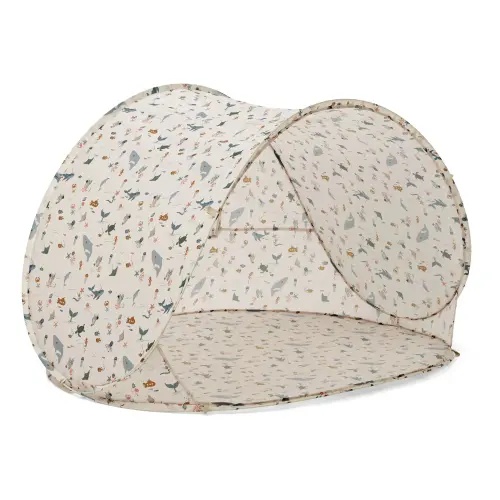 Liewood - Cassie pop up beach tent - Sea creature/Sandy | Smallable