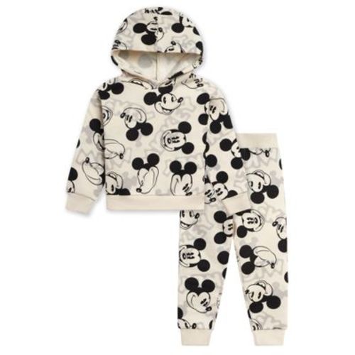 Disney Mickey Mouse Christmas Baby Fleece Pullover Hoodie and Jogger Pants Outfit Set