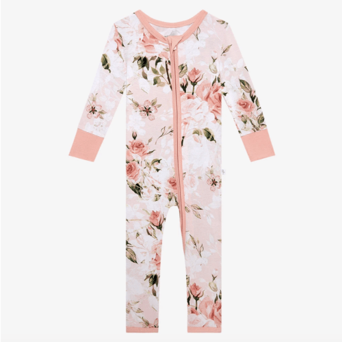 Vintage Pink Rose Convertible One Piece