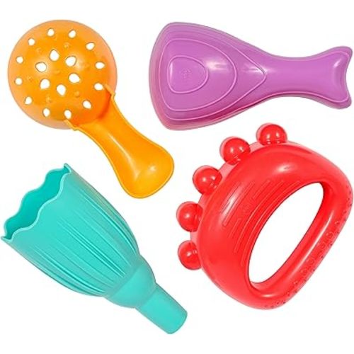 SPARK & WOW Sensory Bin Tinker Tools | 4 Sensory Table Accessories | Small Shovels for Kids | Sandbox Toys for Toddlers