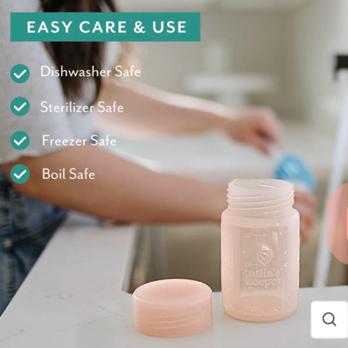Silicone Breast Milk Storage Bottles