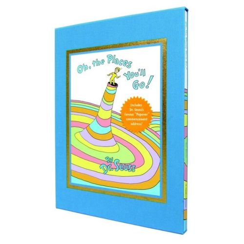 Oh, the Places You'll Go! Deluxe Edition - (Classic Seuss) by Dr Seuss (Hardcover)