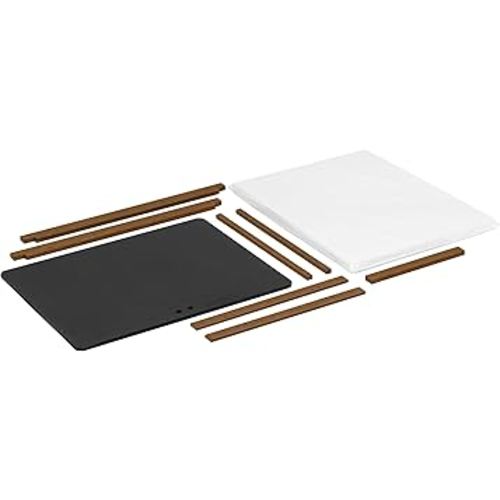 Babyletto Rolli All-Stages® Midi Crib Conversion Kit in Natural Walnut, Greenguard Gold Certified, FSC Certified, Portable & Adjustable with Pad Included