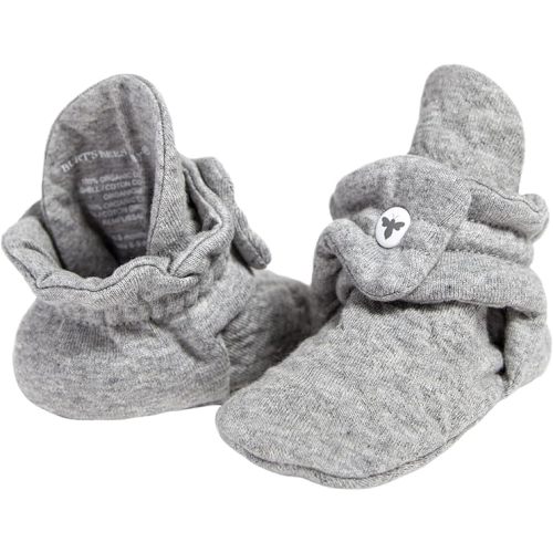 Burt's Bees Baby Unisex Baby Booties (0-3 months)