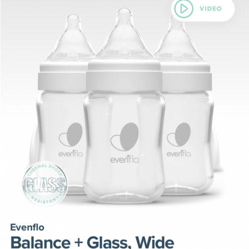Evenflo 🍼 Glass + Bottles for Breastfed Babies – Evenflo Feeding