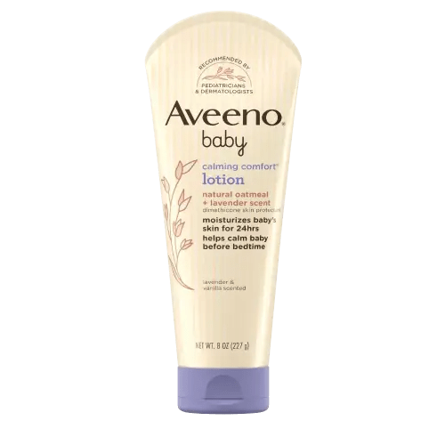 CALMING COMFORT® Baby Lotion with Prebiotic Oat | Aveeno®