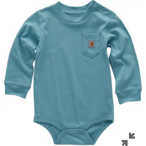 Boys' Long Sleeve Pocket Bodysuit (Baby) | Amber’s Favorites (@cranberrychats) | Carhartt