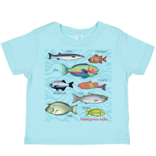 Hawaii Fishes Onesie