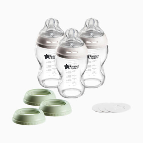 Tommee Tippee Natural Start 9 oz Glass Baby Bottles