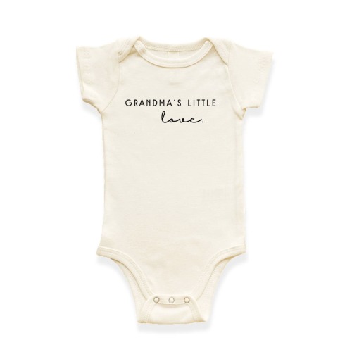Grandma's Little Love Organic Baby Bodysuit