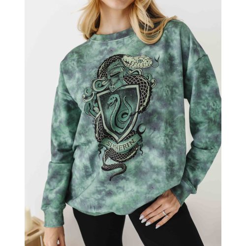 Slytherin Tie Dye Unisex Sweatshirt